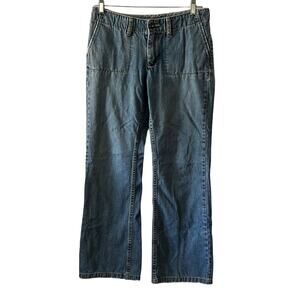 Old Navy Brand Blue Jeans Soft & Worn Boot Cut Denim Jeans Woman Size 4